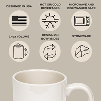 Cozy Season Stoneware Coffee Mug - Home Decor & Gifts
