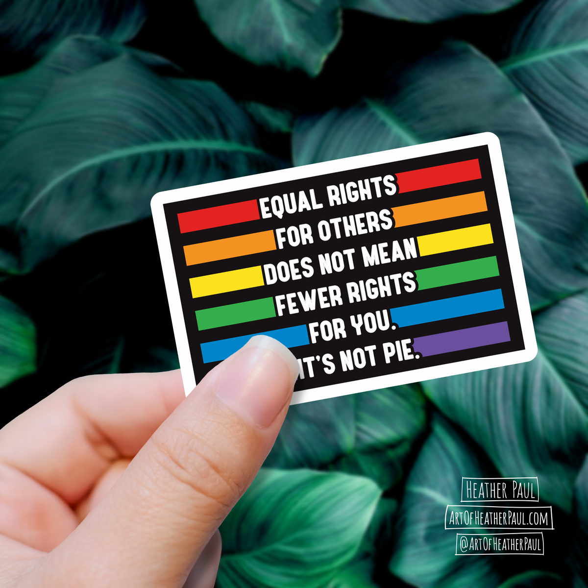 It's Not Pie Sticker