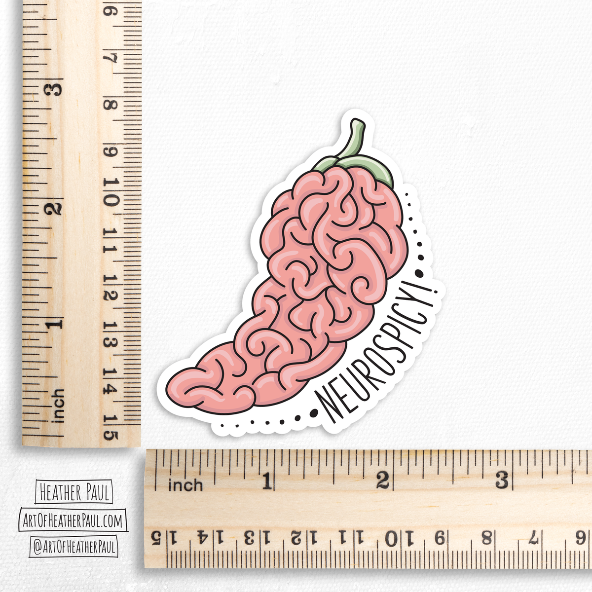Neurospicy Sticker