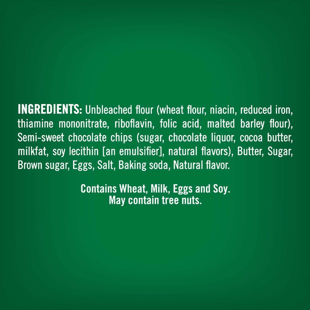 12ct - 7oz Chocolate Chip Cookies