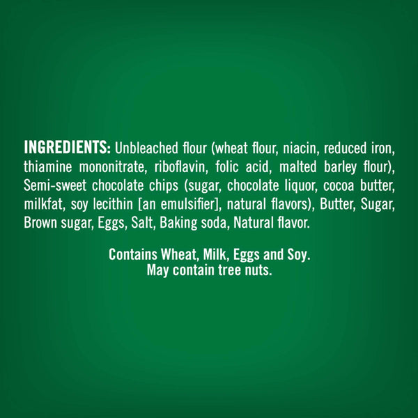 12ct - 7oz Chocolate Chip Cookies