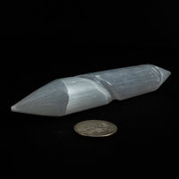 *Selenite Wand Spiral Single & Double terminated | "Wizard"