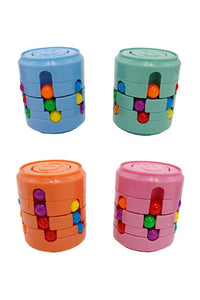 Can Shaped Rubik's Cylinder Sensory Fidget Toy
