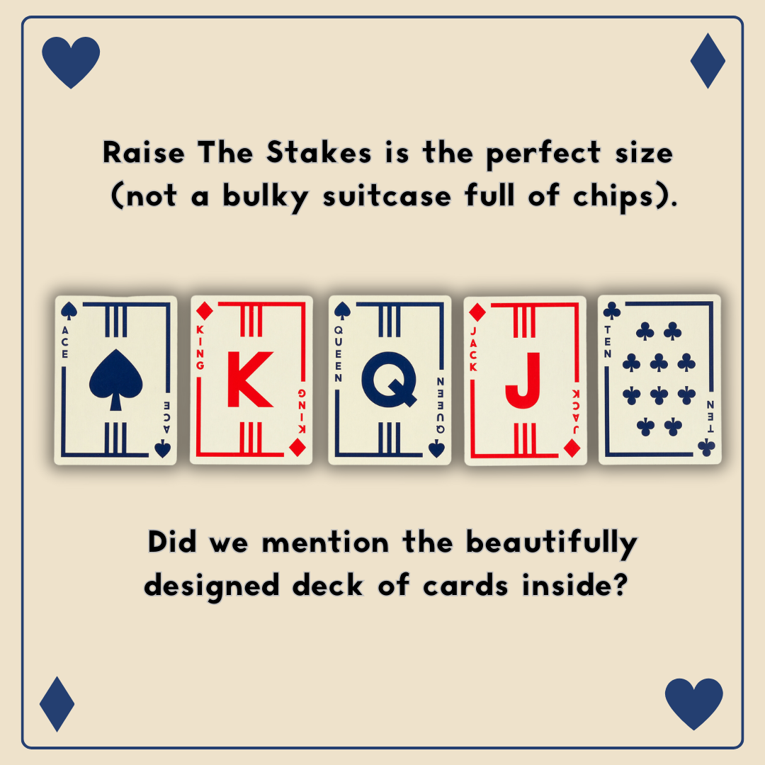 Raise The Stakes Poker Game Set