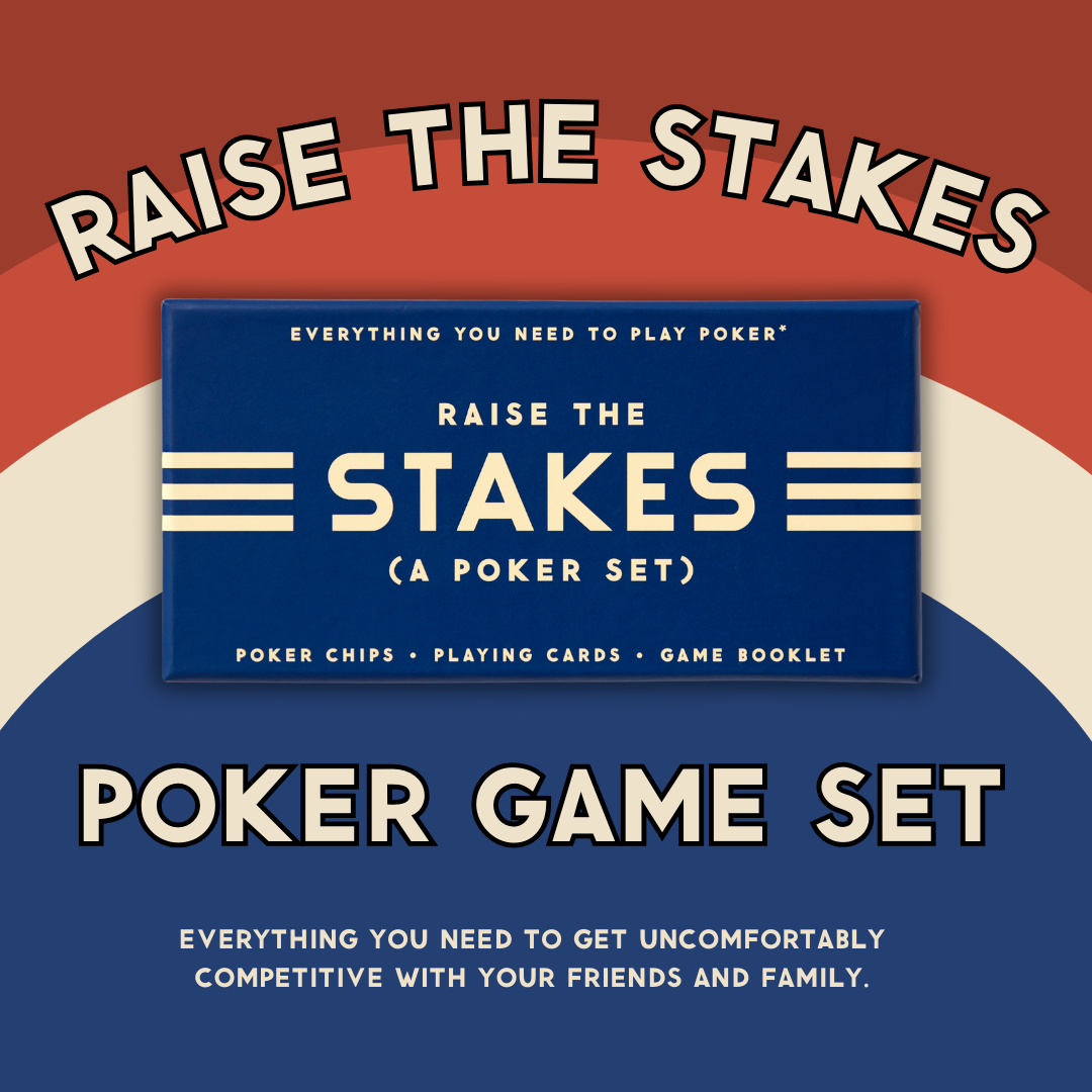 Raise The Stakes Poker Game Set