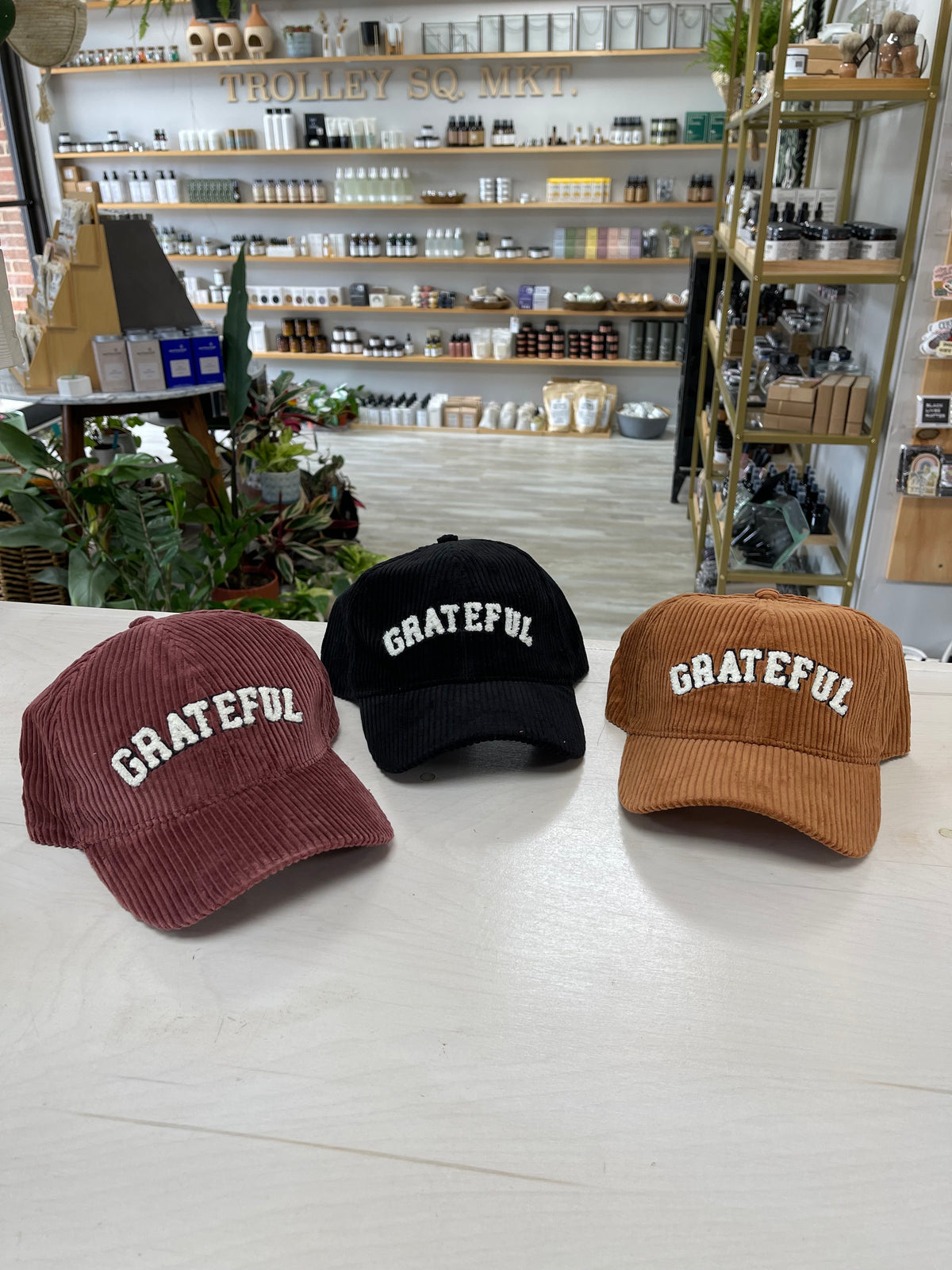 Corduroy Ball Cap - Grateful