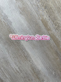 Barbie Styled Holographic Vinyl Sticker