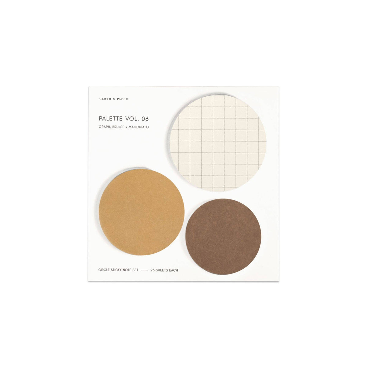 Circle Sticky Note Set