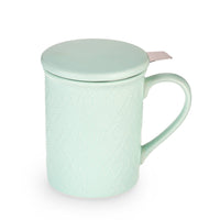 Annette™ Souk Mint Ceramic Tea Mug & Infuser by Pinky Up®