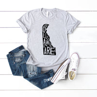 Delaware Typography | Short Sleeve Graphic Tee