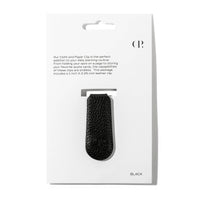 Cloth & Paper Clip | Smooth Leather