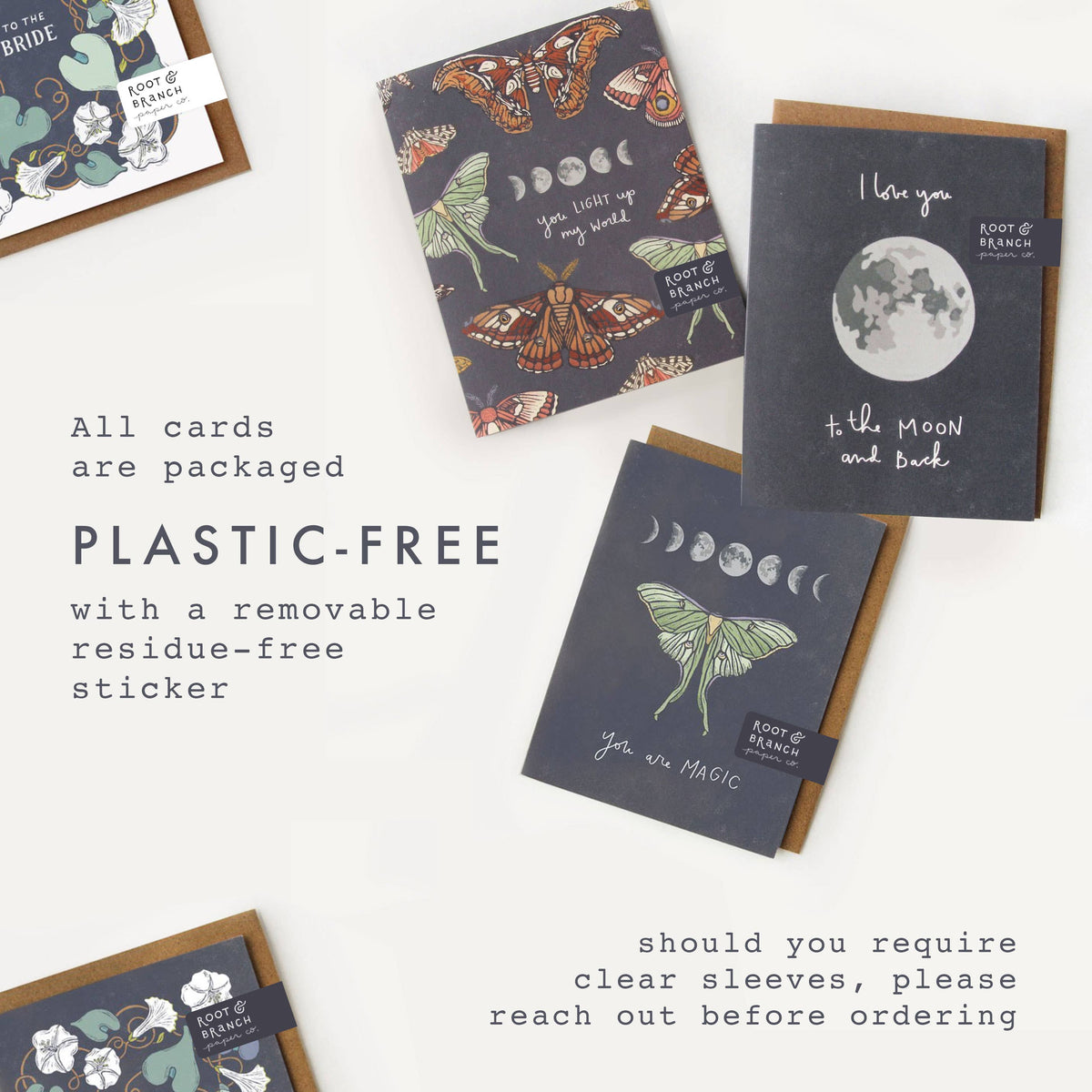 Lucky in Love - Four Leaf Clover Card