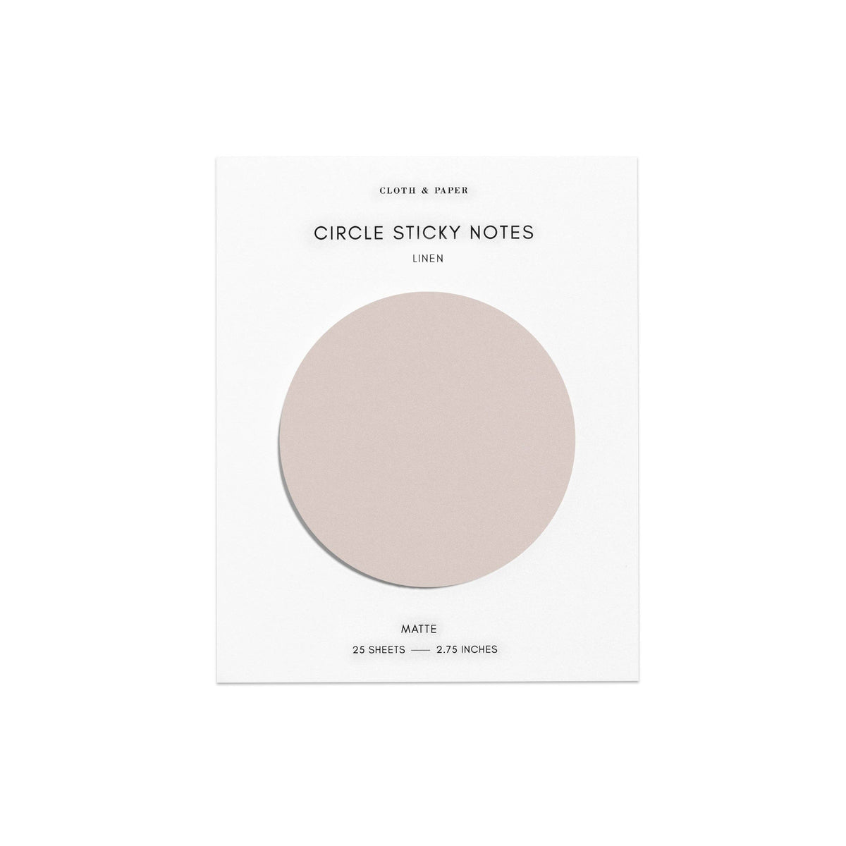 Circle Sticky Notes