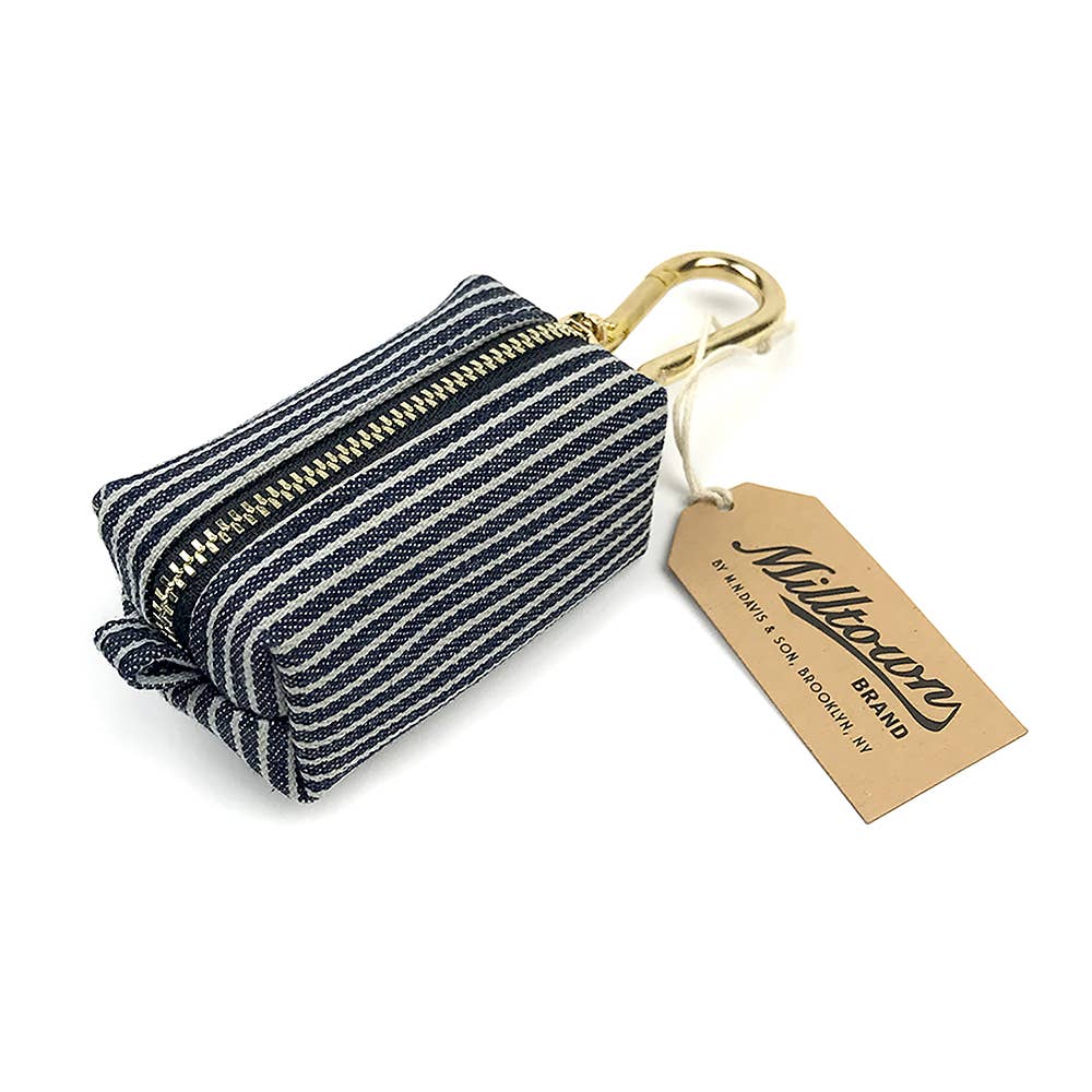 Dog Waste Bag Dispenser - Hickory Stripe