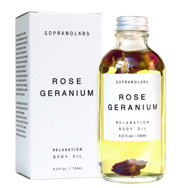 Rose Geranium Body Oil