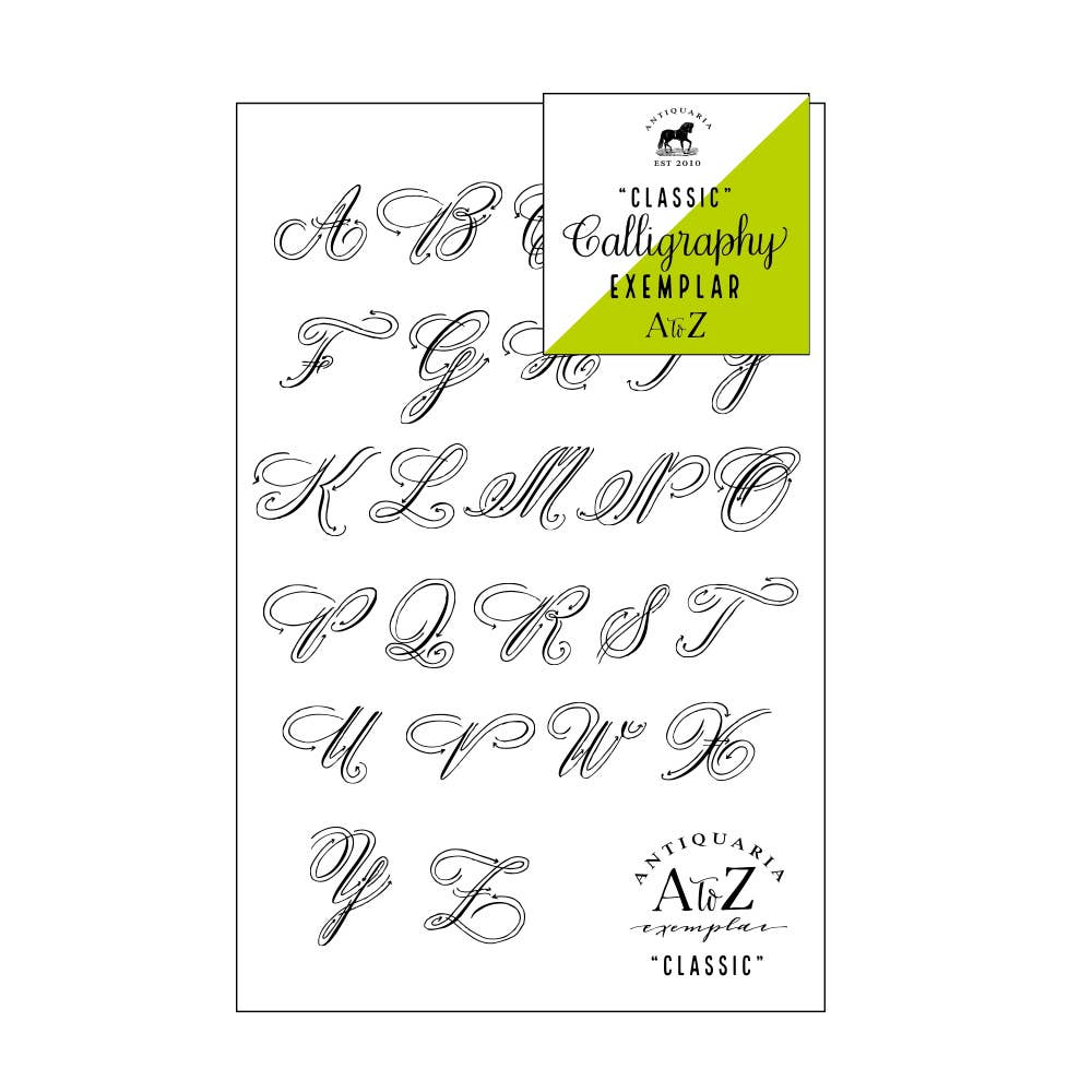 Classic Calligraphy Exemplar Kit
