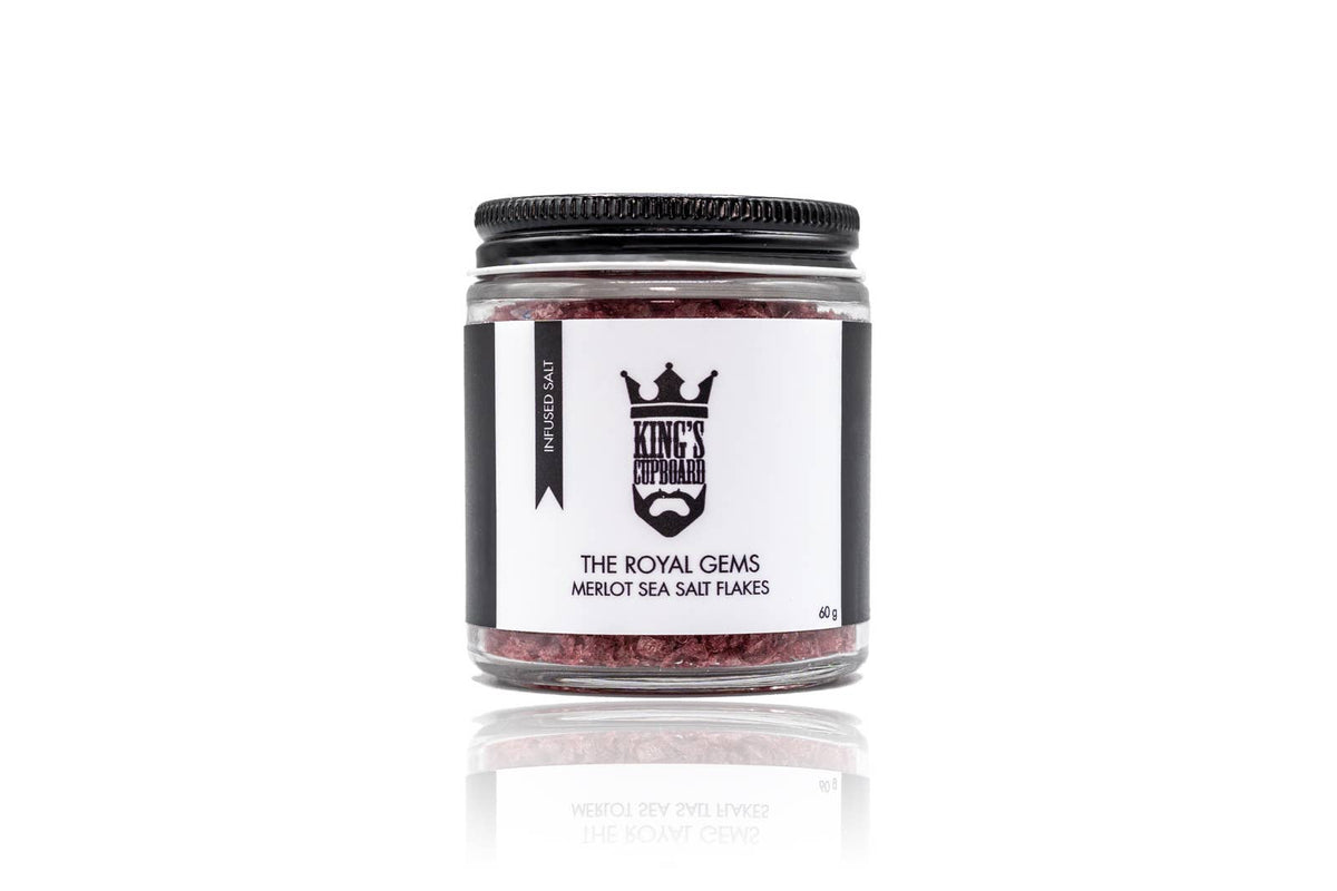 The Royal Gems - Merlot Sea Salt Flakes (60 g)