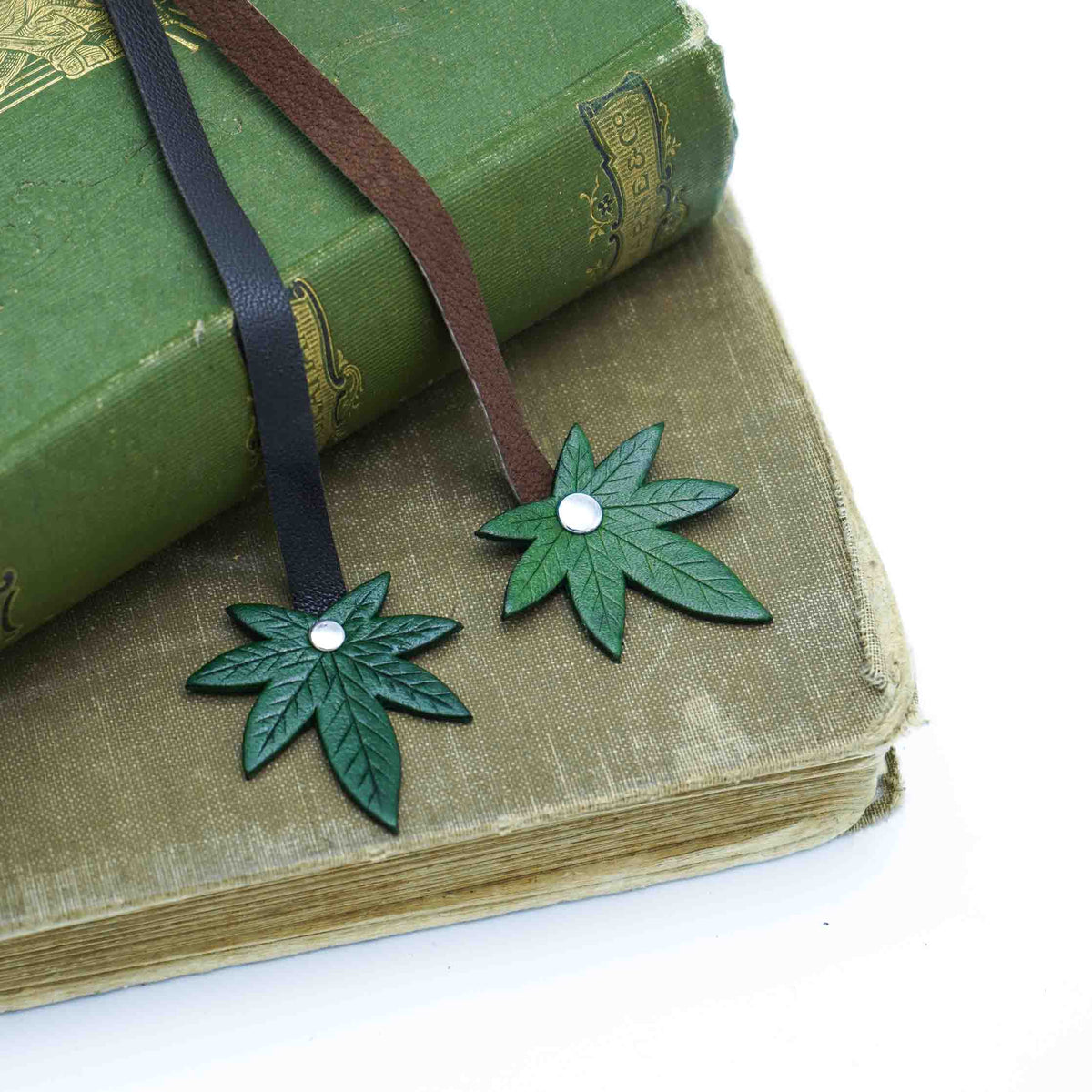 Cannabis Leaf Bookmark