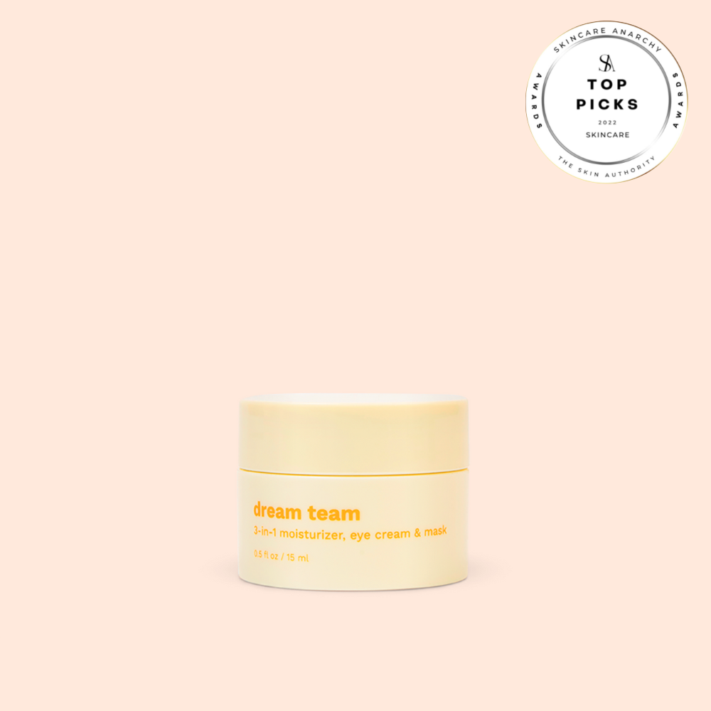 Dream Team - 3-in-1 Moisturizer, Eye Cream & Mask - Mini Jar