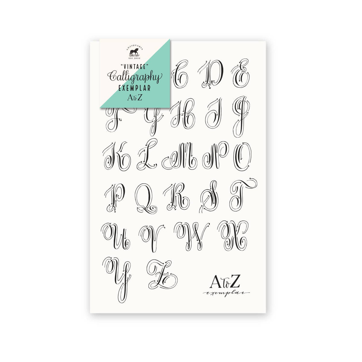Vintage Calligraphy Exemplar Kit