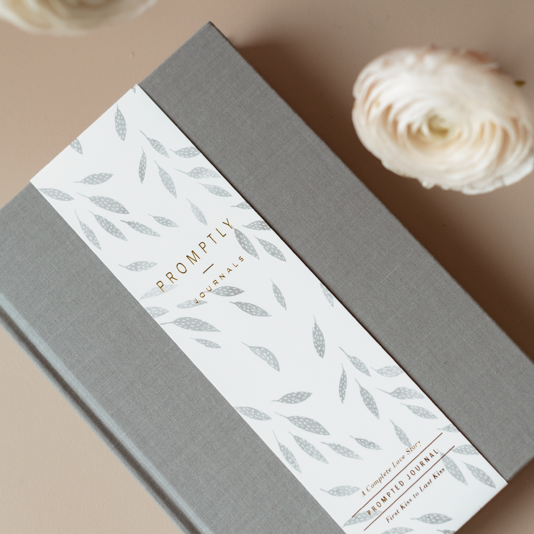 Love Story Journal - Grey