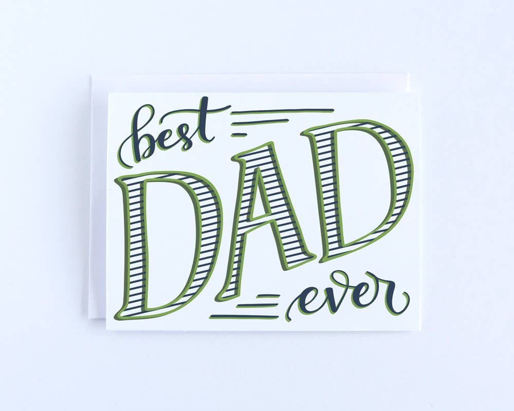 Best Dad Ever Father's Day Card
