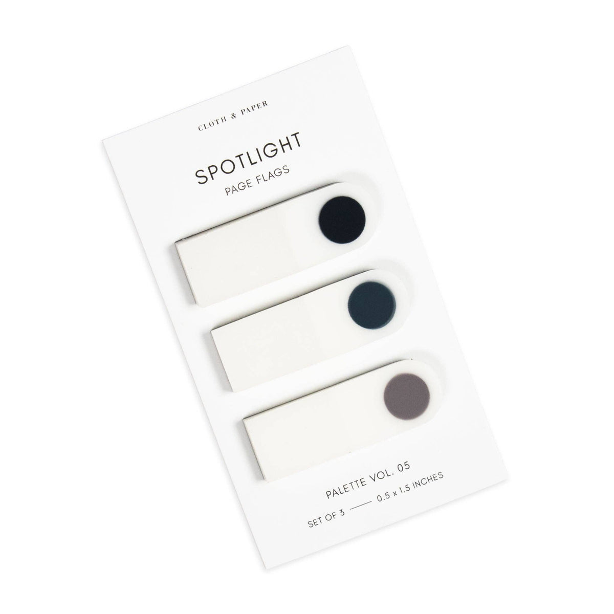 Spotlight Page Flag Set | Palette Vol. 05 | Apollo, Juniper + Verona