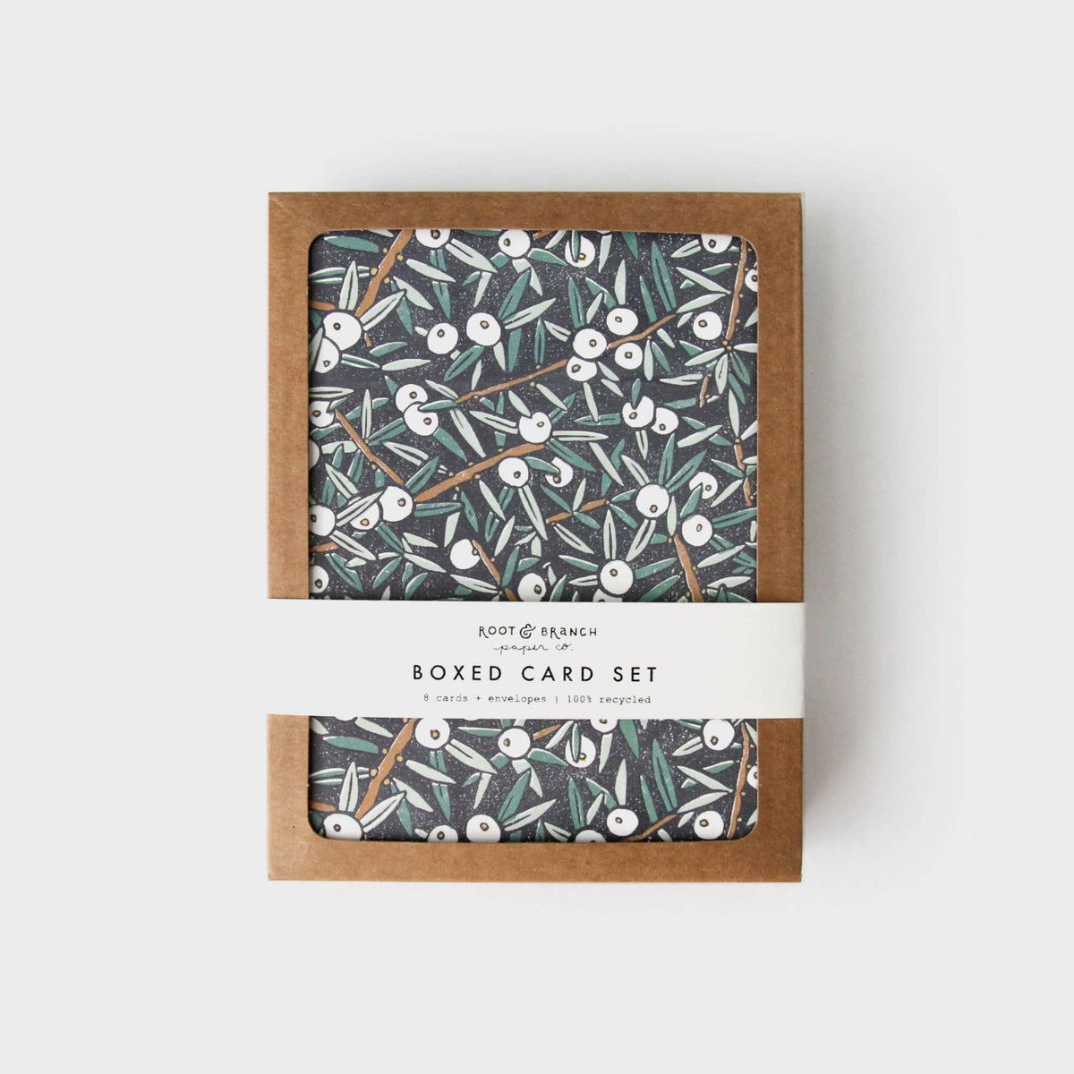 Juniper Berry Boxed Card Set of 8