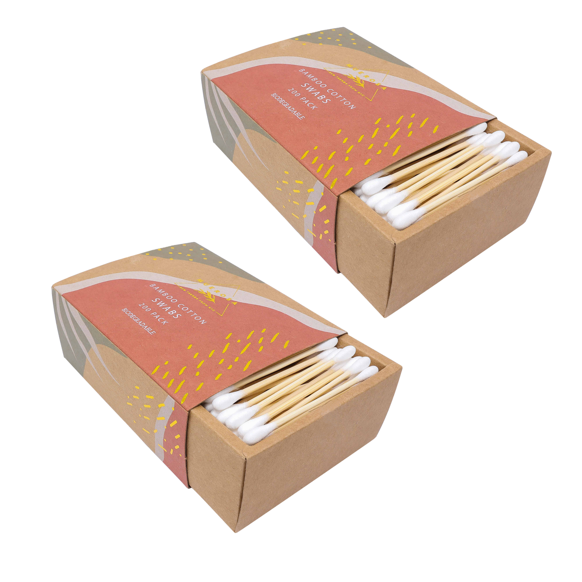 Bamboo Cotton Swabs