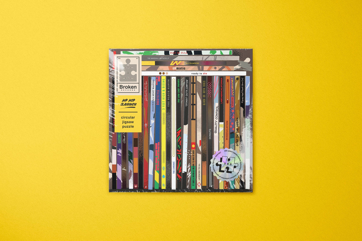 Broken Records Puzzle - Hip Hop Classics