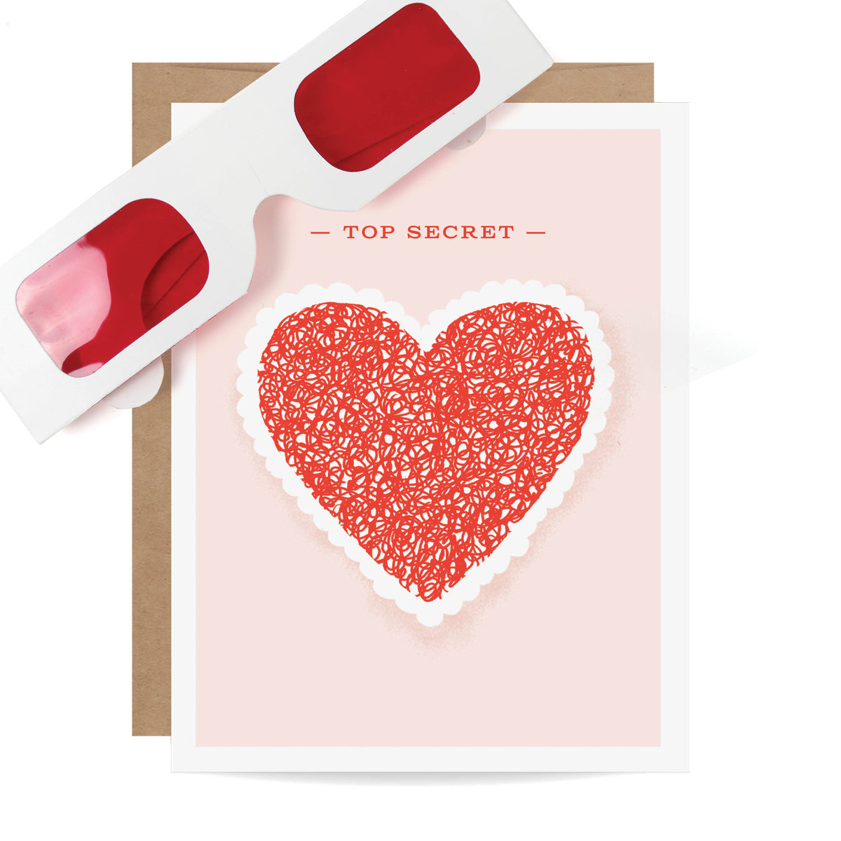 Heart Decoder Love Card