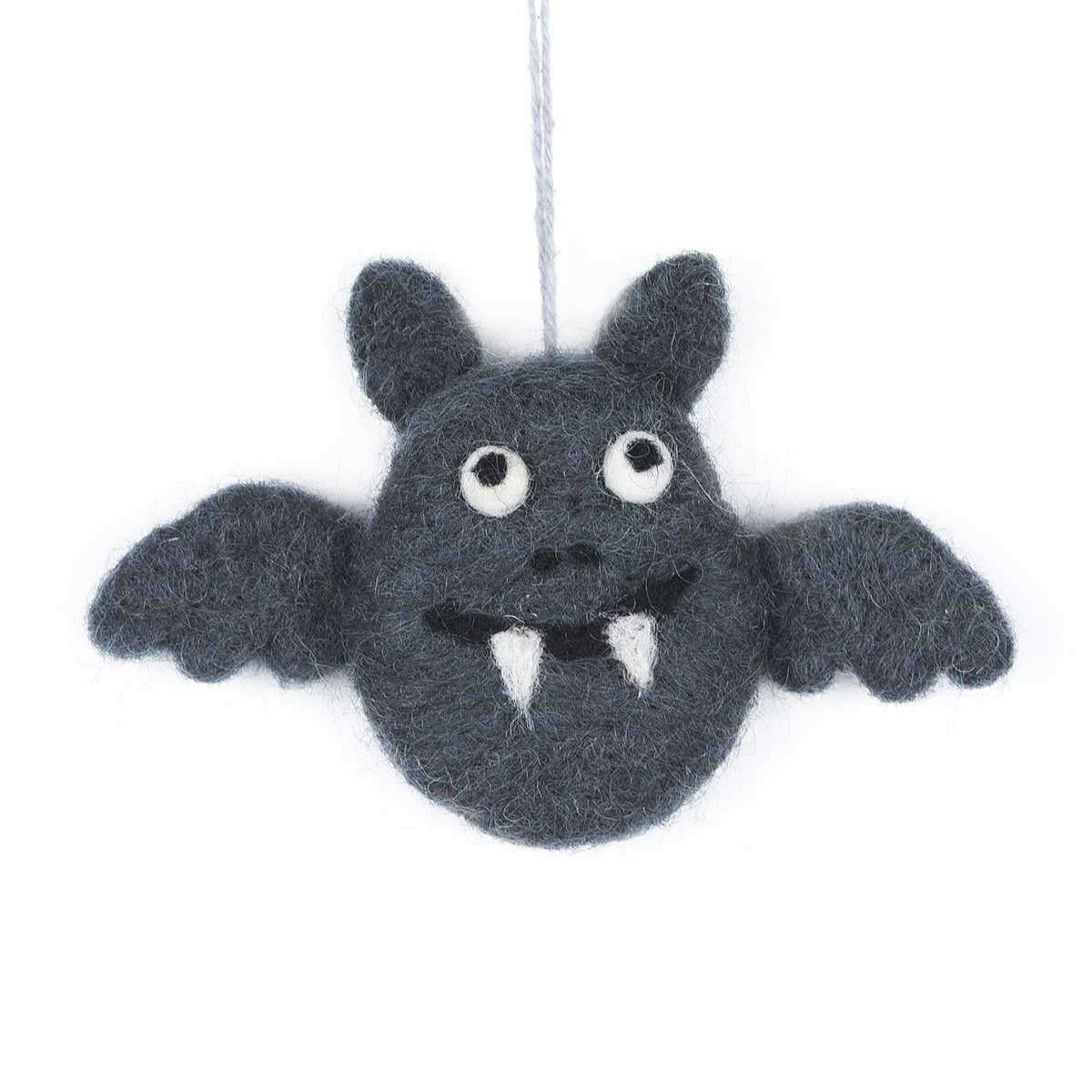 Handmade Felt Batty Halloween Hanging Decoration