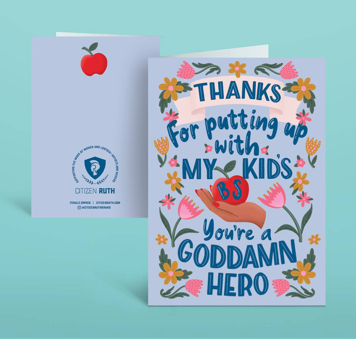 Teacher Appreciation Card