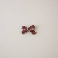 Petite Velvet Bow