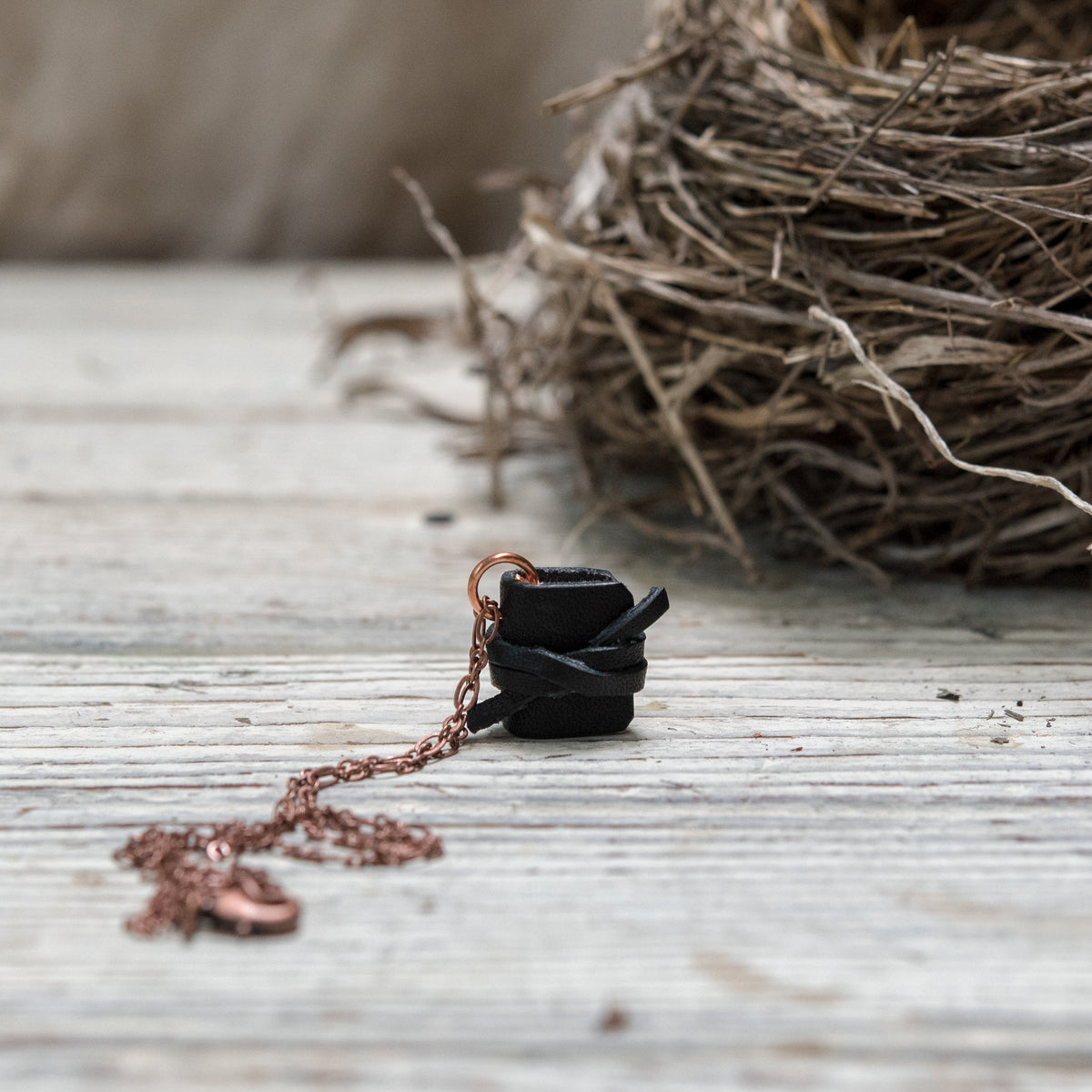 The Jackson Book Necklace - Copper