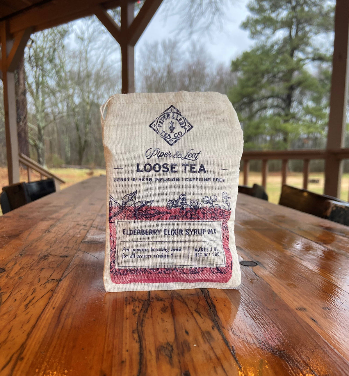 Elderberry Elixir Syrup Mix of Loose Leaf Tea - 15 servings