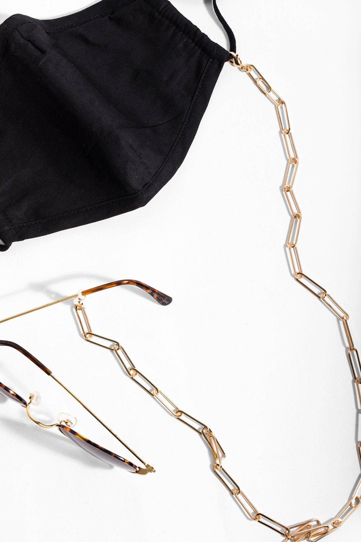 Linked Up Convertible Necklace & Mask Chain