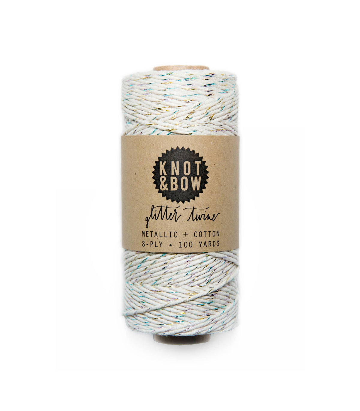 Prism Natural Glitter Twine: Prism/Natural