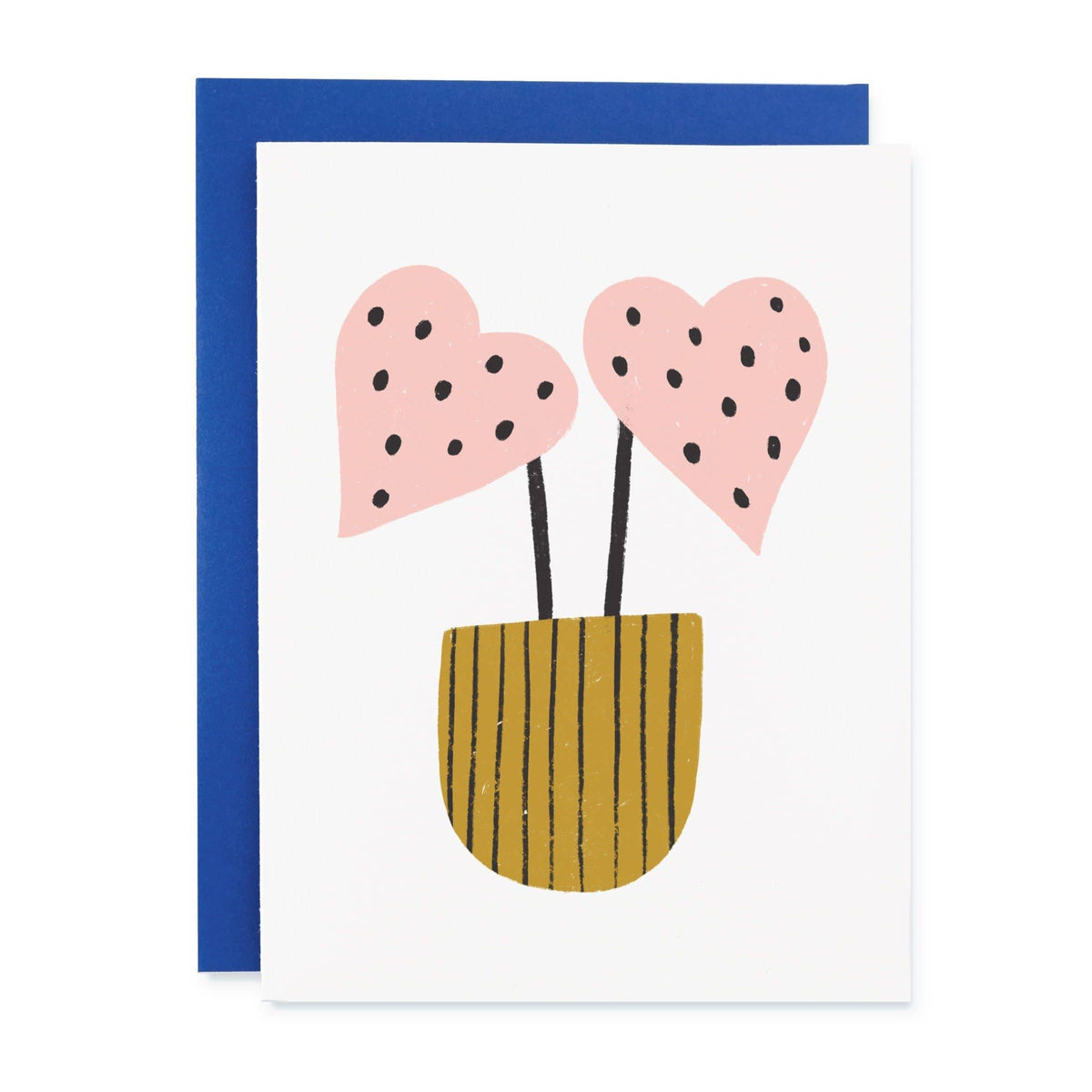 Pink Monstera Card