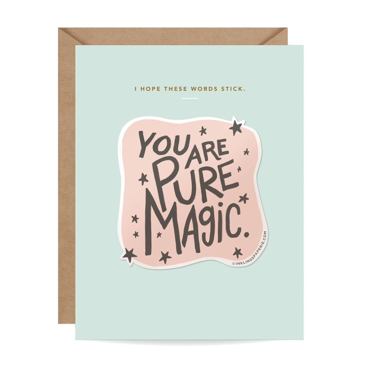 Sticker Card - Pure Magic
