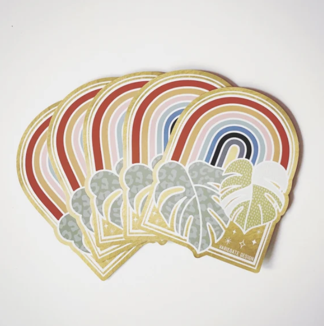 MAGNET | Rainbow Monstera