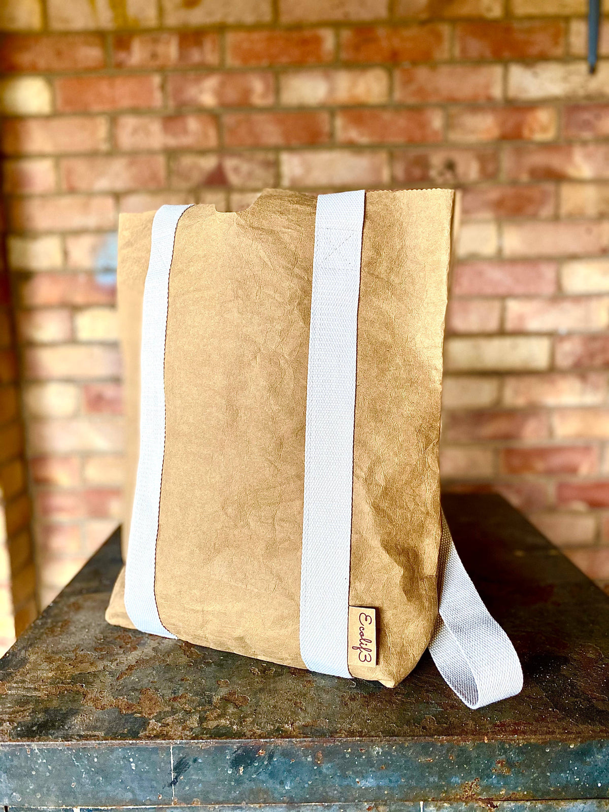 Twins Washable Bag Paper Bag White