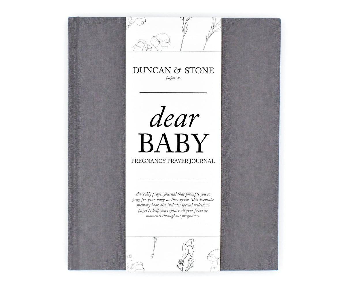 Dear Baby: A Pregnancy Prayer Journal & Memory Book for Moms